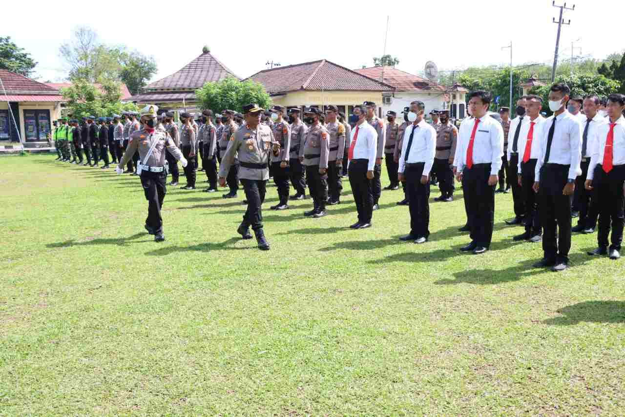 Menyambut HUT TNI Ke-77 Diadakan Gowes Bersama